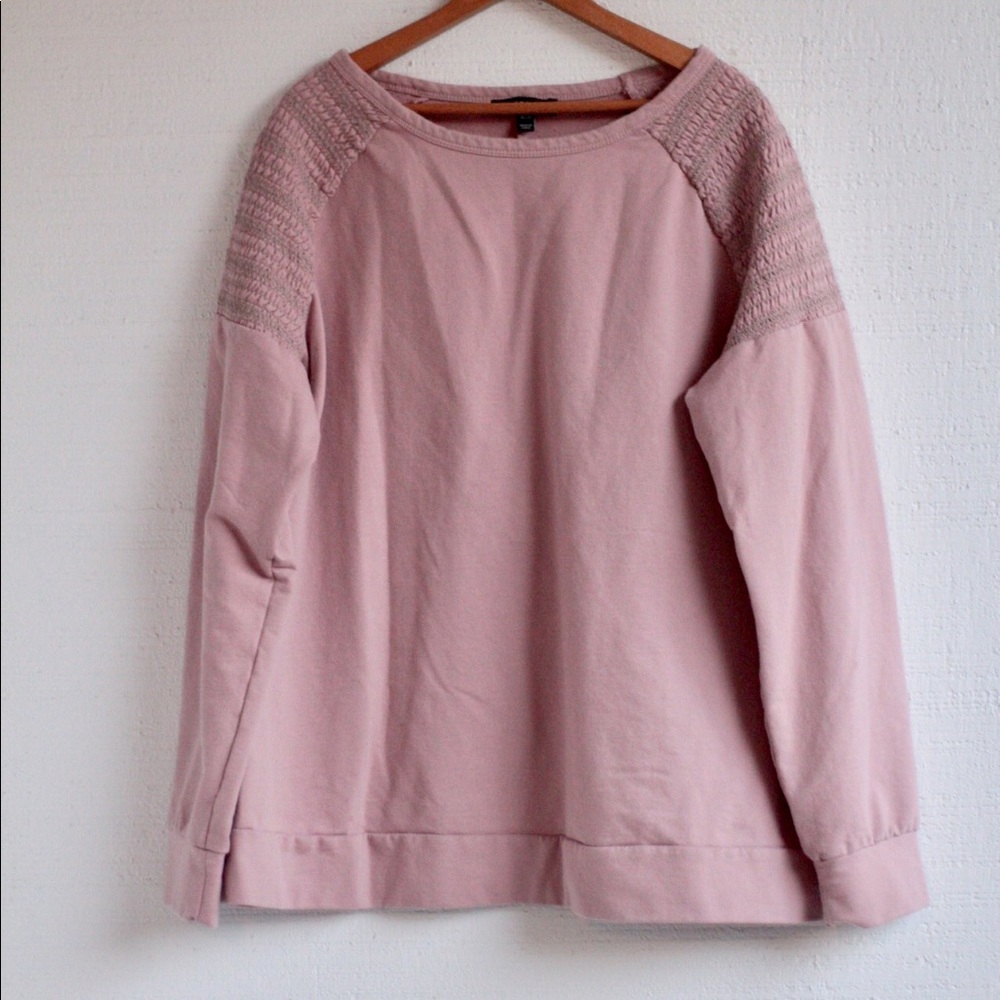 Plus size 18/20 Lane Bryant dusty pink long sleeve